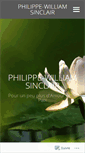 Mobile Screenshot of philippe-william-sinclair.com